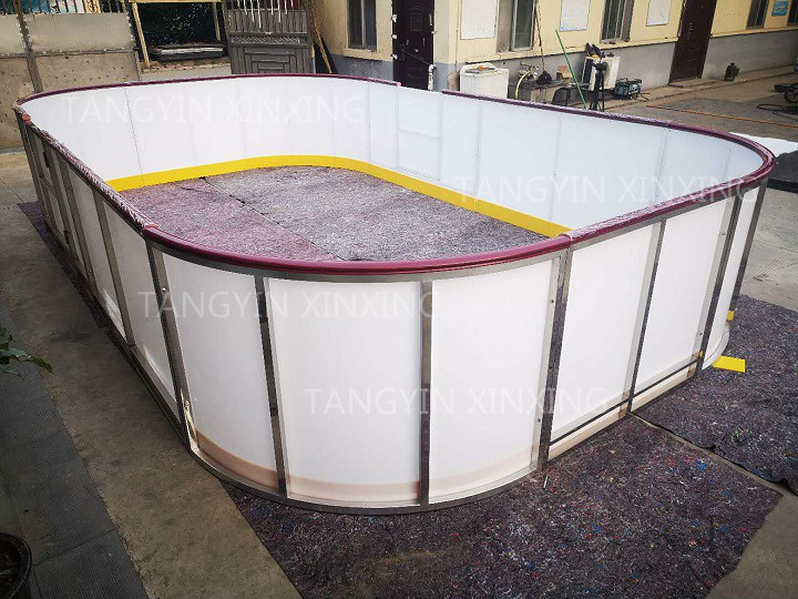 SYNTHETIC ICE RINK boards